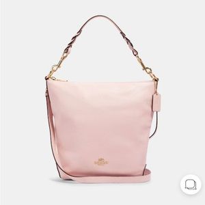 Pink Coach bag (medium to large) no wear out (almost new)